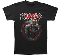 SHIKAIQI Men's Exodus Salt The Wound Black Short Sleeves 100% Cotton for Male/Boy Great Discount Cotton Men Tee T-Shirts Black S