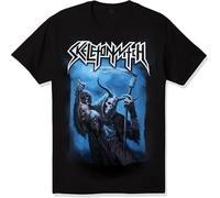 SHIKAIQI Skeletonwitch - Mens at One with The Shadows T-Shirt in Black Size XL