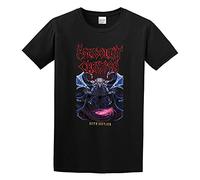 SHIKAIQI with Malevolent Creation 'Retribution' T-Shirt Graphic Top Printed Shirt for Mens Black L