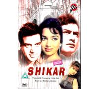 Shikar - Dharmendra, Asha Parekh, Sanjeev Kumar -nuovo DVD -inglese Subs