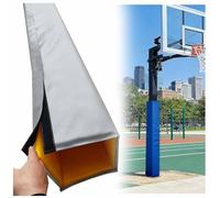Shiketong Avvolgimento for palo Quadrato da 4 Piedi - 1 PCS(Gray,3"x3")