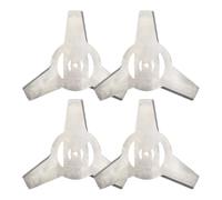 Shiketong Metallo Erba String Trimmer Decespugliatore Testa Lame 150mm for Tosaerba Elettrico Parti del Tosaerba Strumento Parti di Ricambio(4PCS-01)