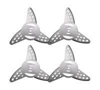 Shiketong Metallo Erba String Trimmer Decespugliatore Testa Lame 150mm for Tosaerba Elettrico Parti del Tosaerba Strumento Parti di Ricambio(4PCS)