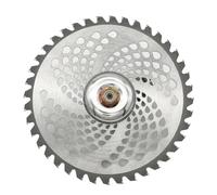 Shiketong per Parti di Tosaerba Lama per Taglierina per Erba 40 Denti in Lega 255mm Accessori per Decespugliatore BenzinaTrimmer Attrezzi da Giardinaggio per Giardino Lama per Tosaerba