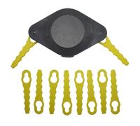 Shiketong Testina Tagliaerba in Plastica con Lame di Ricambio RAC155, Compatibile con Ryobi, Accessorio Tagliaerba