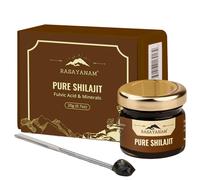 Shilajit dell'Himalaya Resina morbida pura al 100%, acido fulvico organico,...