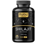 Shilajit Himalayano Puro 1300 mg al giorno, testato in laboratorio e v