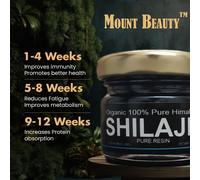 Shilajit puro 100% himalayano, resina morbida, acido fulvico estremamente pot...