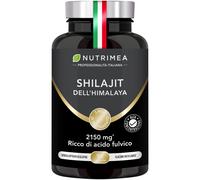 Shilajit Puro Originale 2150 mg per Capsula Estratto 5:1 Standardizzato al 50%