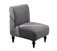 SHILINTONG Copri sedia senza braccioli Stretch Slipcover - Divano protettivo per soggiorno, camera da letto - lavabile antiscivolo elastico (senza braccioli, copertura rimovibile per mobili)