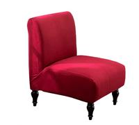 SHILINTONG Copri sedia senza braccioli Stretch Slipcover - Divano protettivo per soggiorno, camera da letto - lavabile antiscivolo elastico (senza braccioli, copertura rimovibile per mobili)
