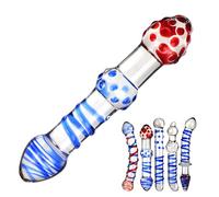 SHILISHAONV Dildo in Cristallo Liscio Per Donne Butt Plug Diametro 19-22Cm Dildo Brocca Plug Anale A Spirale Espansore Anale Giocattoli Sessuali Anali Per Principianti,B