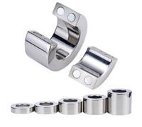 SHILISHAONV Eichelring Metallo Cockringe Maschile Anelli Testicolari Addensati Maniche Magnetiche Il Pene Estremo Giocattolo Sessuale BDSM Prolungare Il Tempo Coppie Di Uomini,Argento,30mm