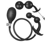 SHILISHAONV Giocattolo gonfiabile in silicone nero per amore casuale, design impermeabile e liscio, lungo fino a 27 cm,Nero