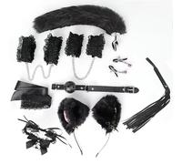 SHILISHAONV Pequeñas bolas anales de metal en acero inoxidable, juego de 9 piezas de juguetes sexuales, ganchos anales portátiles. Bolas anales de 2,5 cm de diámetro para principiantes.,Nero