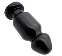 SHILISHAONV Puntelli professionali per massaggi in silicone nero, lisci e resistenti, comodi da indossare, impermeabili e resistenti, lunghi 21 cm,Nero