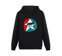 SHILIU YARD Amyl The Sniffers Caltex Men's Hoodies Unisex Black Cotton Print Pullover Sweatshirts M