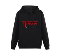 SHILIU YARD And You Will Know Us By The Trail of Dead Men's Hoodies Unisex Black Cotton Print Pullover Sweatshirts M