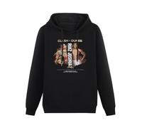 SHILIU YARD Andy Ruiz Jr Vs Anthony Joshua Heavyweight Rematch Boxing Poster Fan Black T Shi Men Men's Hoodies Unisex Black Cotton Print Pullover Sweatshirts M