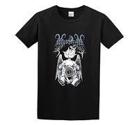 SHILIU YARD Mysticum Men's Cotton T-Shirt Black Shirt Top Tee XXL