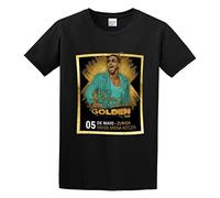 SHILIU YARD Romeo Santos Romeo Santos En Chile Men's Cotton T-Shirt Black Shirt Top Tee XL
