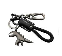 SHILONGBAIHUO 1 Pezzi Portachiavi Auto per Dacia Duster I 2010-2017, con Fibbia a D Anti-Smarrimento, Girevole a 360 Gradi, Regalo per Auto, Fibbia per Cintura Auto