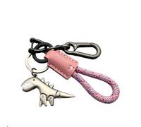 SHILONGBAIHUO 1 Pezzi Portachiavi Auto per MG ZS Hybrid+ (2024-2026), con Fibbia a D Anti-Smarrimento, Girevole a 360 Gradi, Regalo per Auto, Fibbia per Cintura Auto