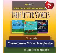 Shilpa Thotli Three Letter Stories (Tascabile)