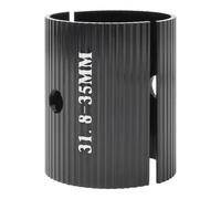 Shim a Gambo del Manubrio - Versatile in Lega di Alluminio per distanziali per distanziatore per Manubrio, di Ciclismo da 25,4 a 31,8 a 35 mm Aumenta Il Design del Coperchio Ondulato di sicurezz