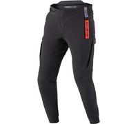 SHIMA Akira Pantaloni tessili da moto, nero, taglia L per maschi