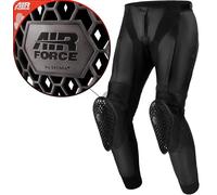 SHIMA Bandit 2.0 Pantaloni da moto in pelle / tessuto, nero, taglia 54 per maschi