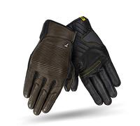 SHIMA BLAKE GLOVES BROWN, Guanti da moto d'epoca classici con protezioni (Marrone, M)