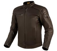 SHIMA BLAKE JACKET BROWN, Giacca da motociclista classica da uomo d'epoca con protezioni (Marrone, XL)