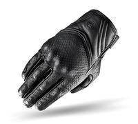 Shima BULLET MEN, Estivi In Pelle Uomo Retro Custom Vintage Guanti Da Moto (S-4XL), Nero, Taglia: 4XL