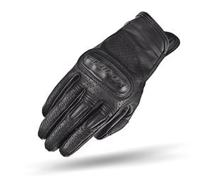 SHIMA CALIBER LADY BLACK, Guanti da motociclista d'epoca estivi da donna (Nero, L)