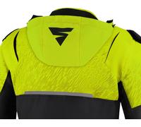 SHIMA Drift Cappuccio, nero-giallo per maschi