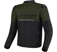 SHIMA Drift Giacca tessile moto, nero/verde, Taglia L