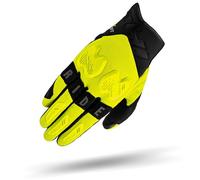 SHIMA DRIFT GLV Guanti Moto Estivi Uomo Pelle Lungo Ventilato Perforato Omologati Guanto per Motocicletta Touchscreen Ventilata Scooter Protettore Rinforzato Abbigliamento Racing (Uomini, Fluo, M)