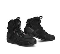 SHIMA Edge Scarpe da moto impermeabili, nero, taglia 44 per maschi