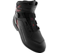 SHIMA Enzo Air Stivali da motocicletta, nero/rosso, Taglia 45