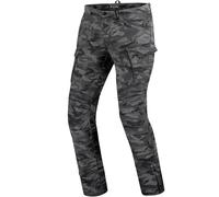 SHIMA GIRO 2.0 Pantaloni Moto Uomo - Pantalone Biker Cargo Elasticizzati Vestibilità Regolare con Strato in DuraQL, Protezioni per Ginocchia e Fianchi, Tasche Laterali (Camo, 34)