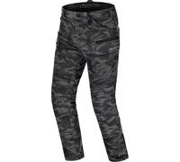 SHIMA Pantaloni moto Giro 3.0 Uomo con protezioni AirForce per ginocchia Camo 34/32