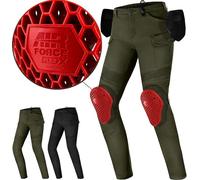 SHIMA Giro 3.0 Pantaloni tessili da moto da donna, verde, taglia 30 32 per donne