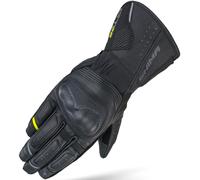SHIMA GT-2 Guanti Moto Donna Pelle Lungo Ventilato Perforato Omologati Guanto per Motocicletta Ventilata Protettore Rinforzato Touchscreen Abbigliamento Estivi Racing (Donne, Nero, L)