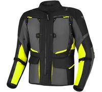 SHIMA Hero 2.0 impermeabile Moto Tessile Giacca, nero-giallo, taglia 2XL per maschi