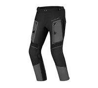 SHIMA HERO 2.0 Pantaloni Moto Uomo - Tutte Stagioni Pantalone Tourismo Cargo in Cordura Tessuto con Membrana Imperable, Strato Riscaldante, Protezioni CE per Ginocchia (Grigio, 5XL)