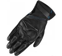 SHIMA HERO GLV Guanti Moto Inverno Uomo Pelle Lungo Impermeabile Perforato Omologati Guanto per Motocicletta Touchscreen Ventilata Scooter Protettore Rinforzato (Uomini, Nero Impermeabile, L)