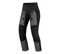 SHIMA HERO LADY 2.0 Pantaloni Moto Donna - Tutte Stagioni Pantalone Tourismo Cargo in Cordura Tessuto con Membrana Imperable, Strato Riscaldante, Protezioni CE per Ginocchia (Grigio, L)