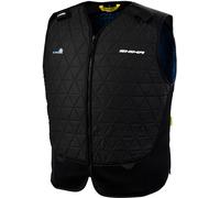SHIMA HYDROCOOL Cooling Vest - Leggero, in maglia, Unisex, Gilet da moto, con tecnologia HyperKewl PLUS, ventilato, raffreddamento attivo, sotto la giacca (XS, Nero)