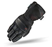 SHIMA INVERNO Guanti Moto Uomo Pelle Lungo Ventilato Perforato Omologati Guanto per Motocicletta Impermeabili Termici Ventilata Protettore Antipioggia Rinforzato Abbigliamento (Uomo, Nero, 4XL)